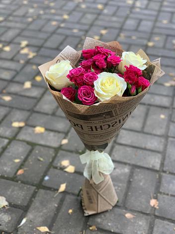 Букет цветов из: Розы в Черноморском